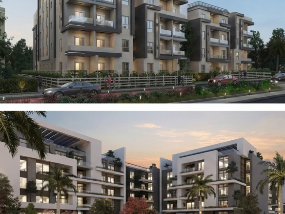 صور العمائر في كمبوند بالم كابيتال الشروق Palm Capital Shorouk City