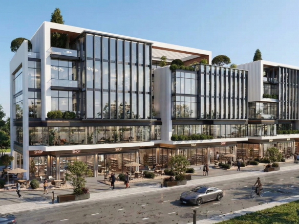 Front of Palm District Mall Fifth Settlement Palm District New Cairo