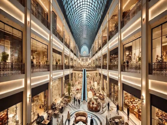 Interior Design of Palm District Mall New Cairo Fifth Settlement