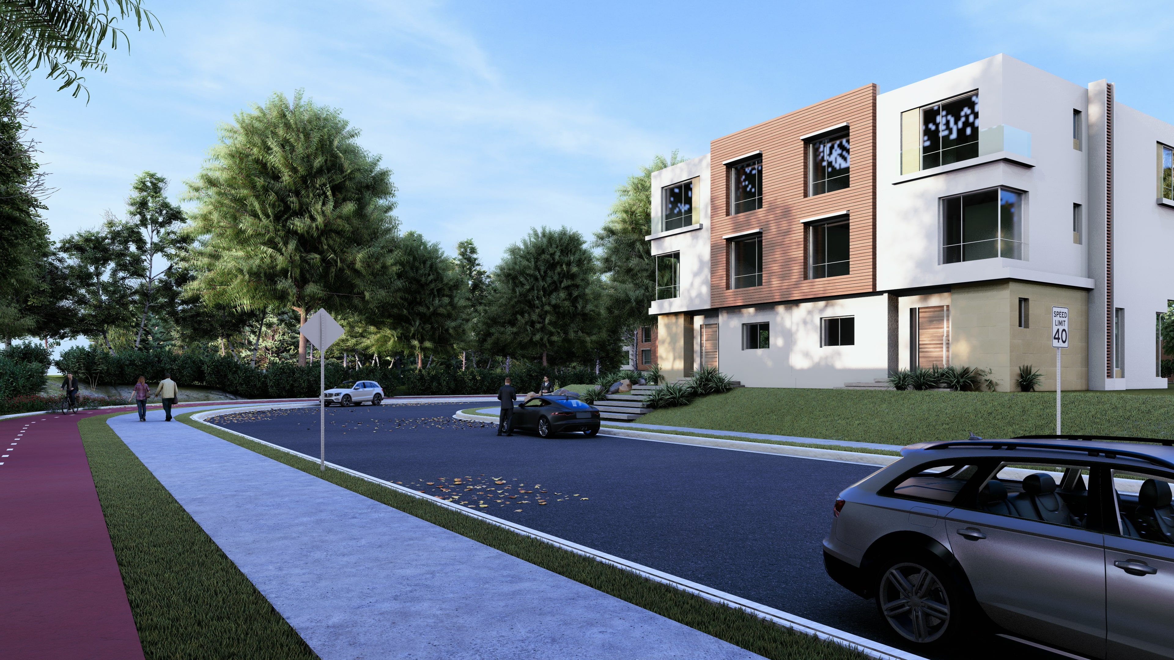 كمبوند بوليفارد هيلز 6 أكتوبر Boulevard Hills October