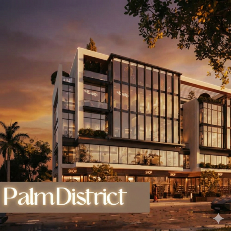 مول بالم ديستريكت التجمع الخامس Palm District New Cairo | تجاري إداري طبي
