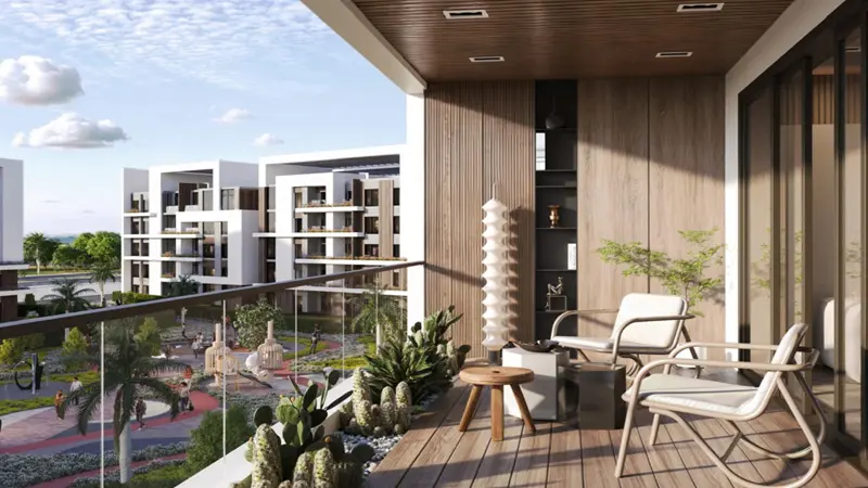 فيو-وحدات-كمبوند-palm-island-الشروق