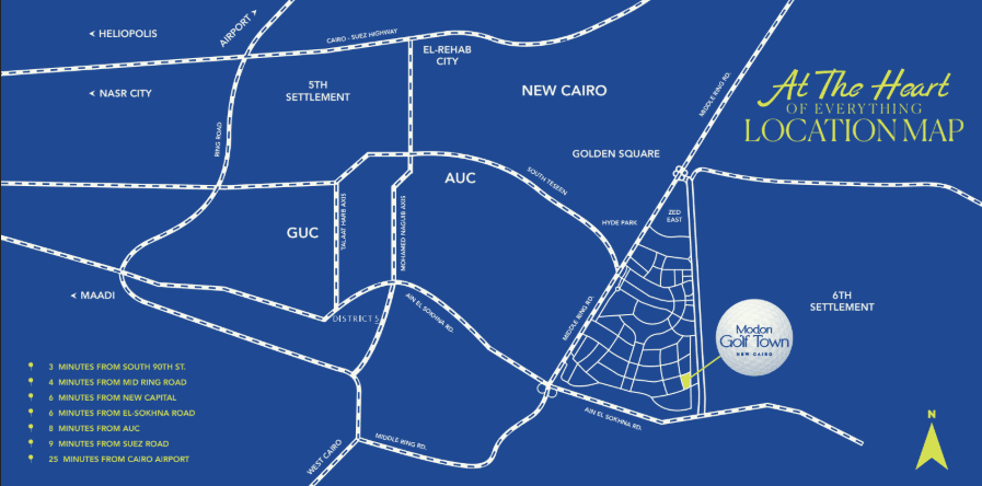 modon golf town – مدن جولف تاون (4)