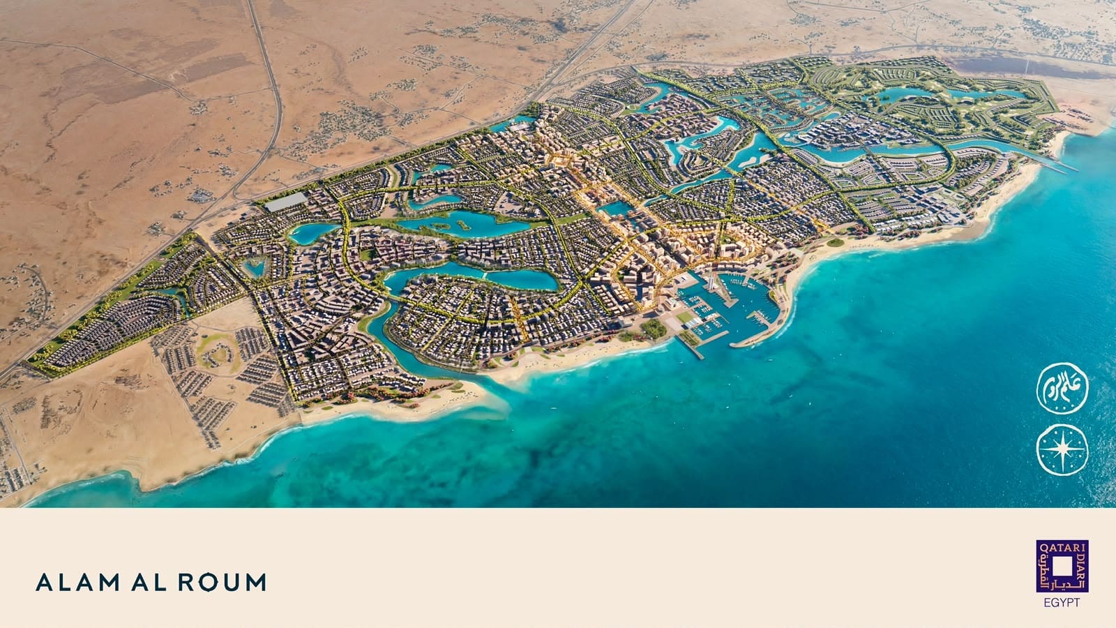 الماستر بلان الرسمي لمشروع علم الروم من الديار القطرية - أسعار ومساحات 2026