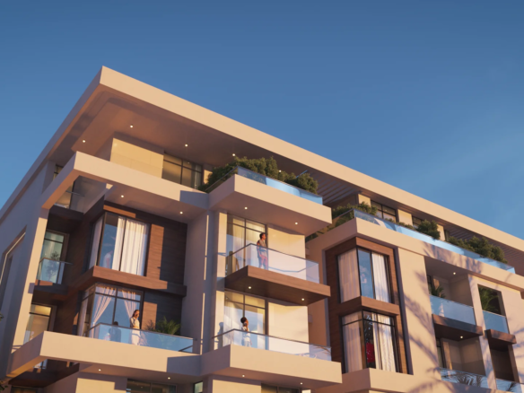 تصور معماري لواجهات وحدات نول Noll القاهرة الجديدة من كليك