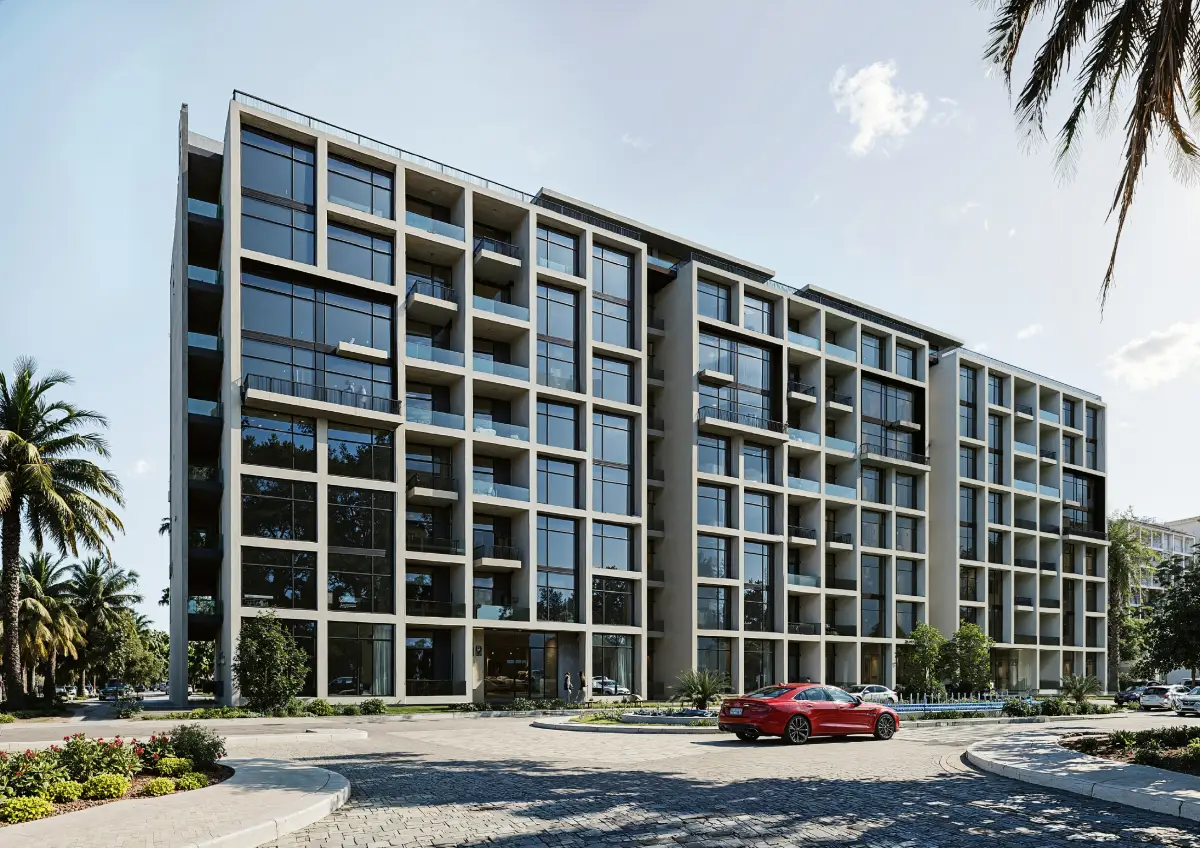 ووتر واي إيست — تصور معماري 2 تصور واجهات ووتر واي إيست Waterway East من ذا ووتر واي
