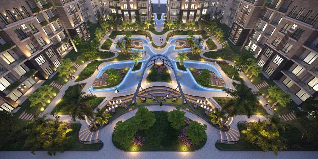 كاتليا — تصور معماري 2 تصور معماري لوحدات كاتليا Cattleya القاهرة الجديدة من أرابكو 2